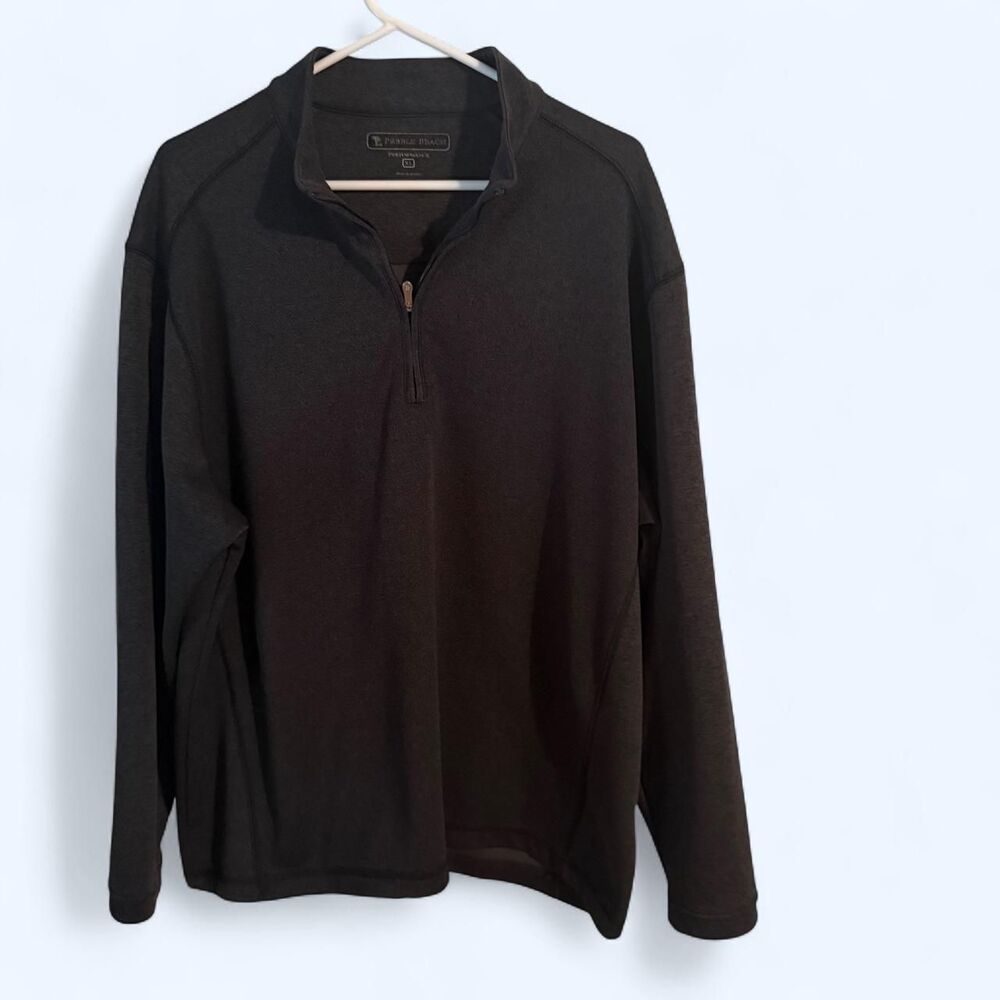 Unbranded Men's Grey and Black Sweatshirt